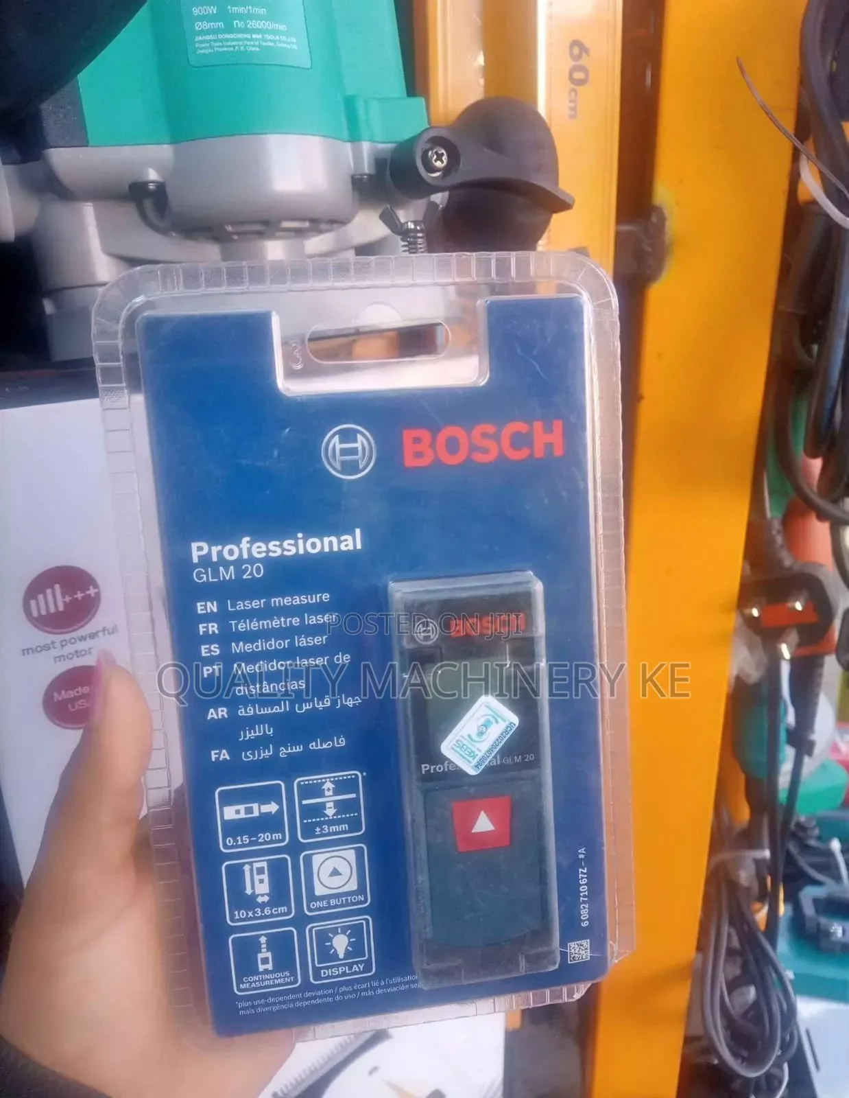 Cost-Effective 20m Bosch Laser Meter