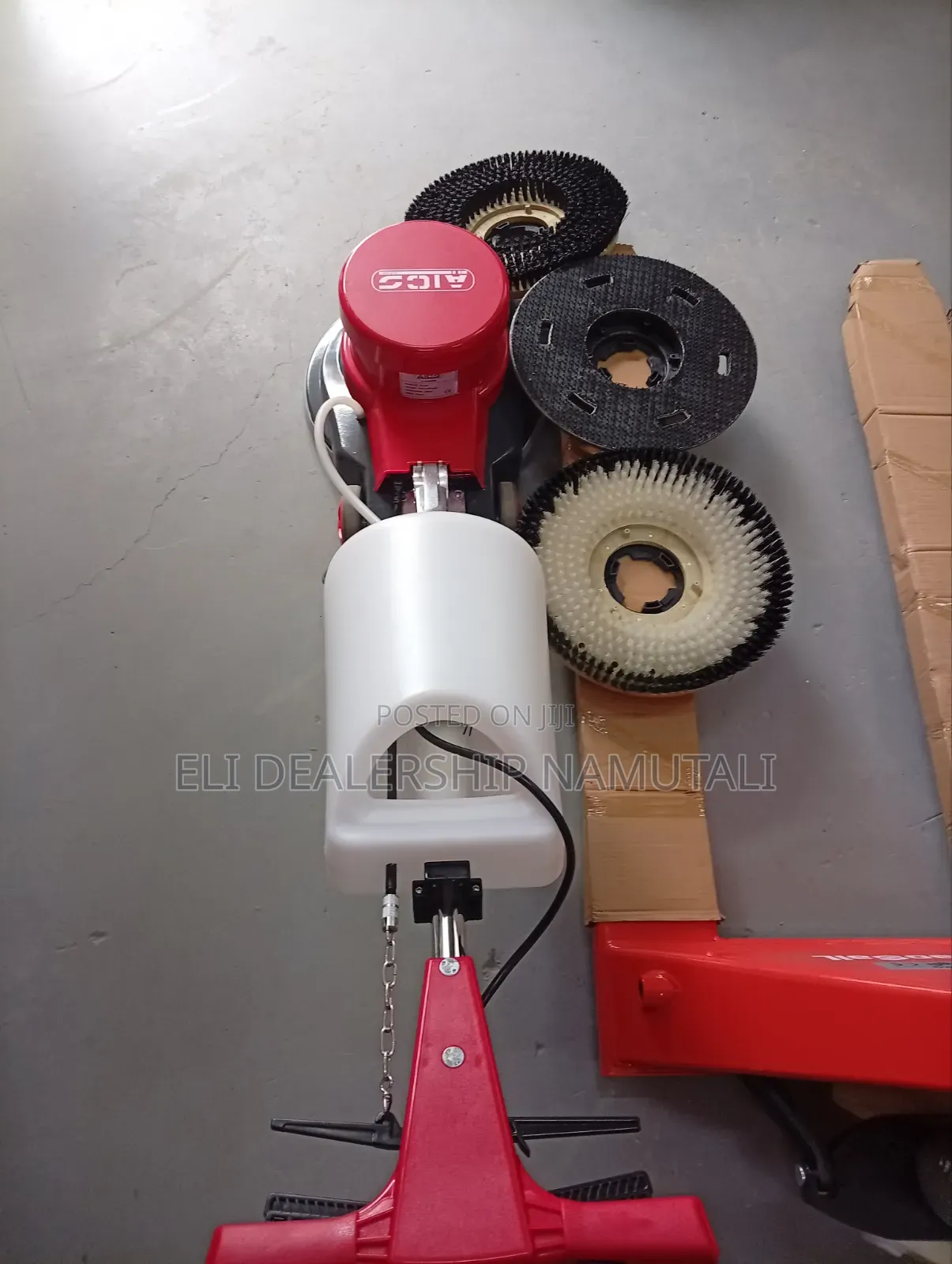Aico Sc-005 Commercial Floor Scrubber And Polisher 220v Accessories