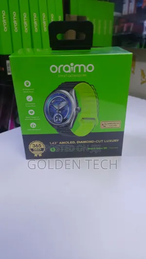 Original Oraimo Watch Nova 2r Amoled Smartwatch 35-Day Battery Life