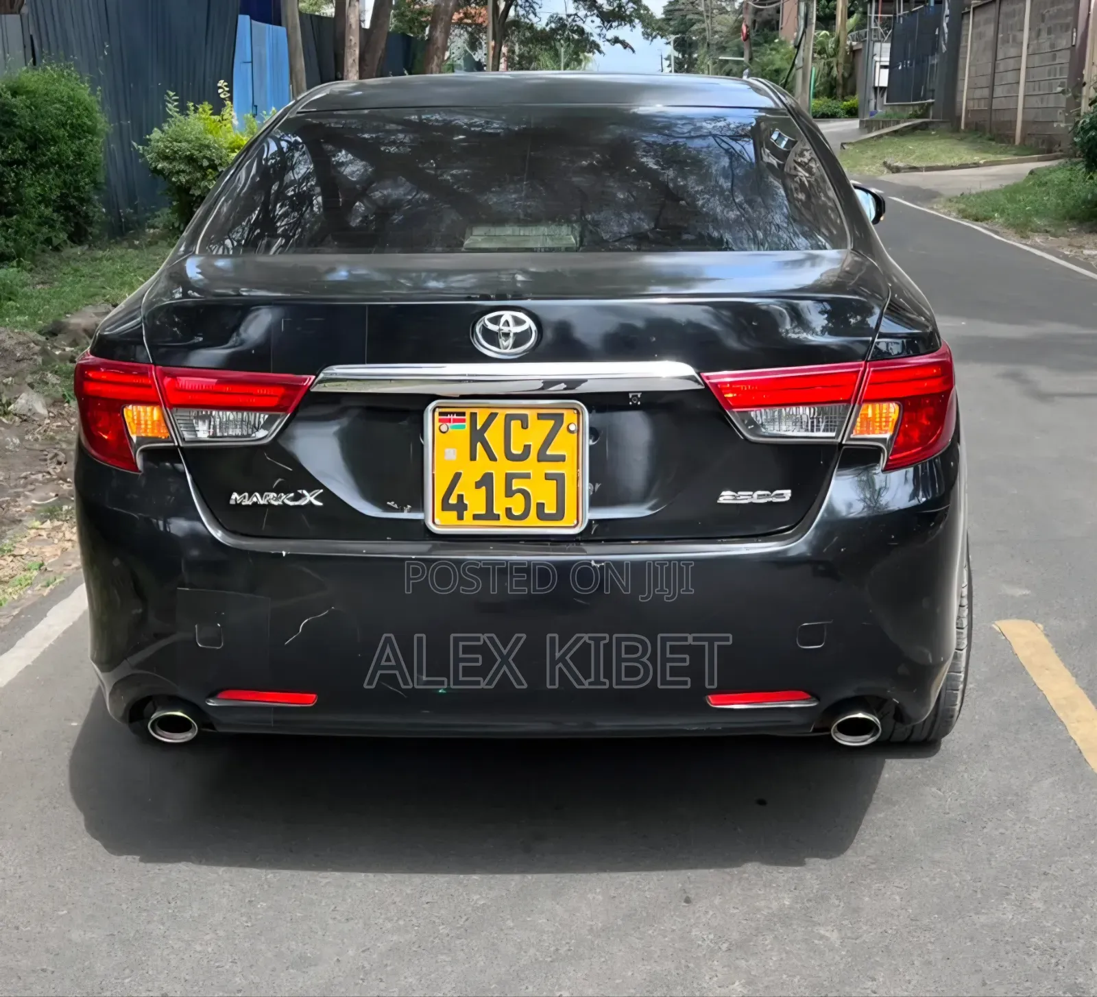 Toyota Mark X 2013 Black
