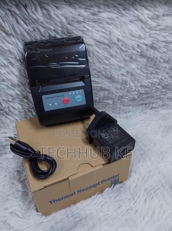 Wireless Receipt Printer Mini Bluetooth Thermal Printer For Android - main view
