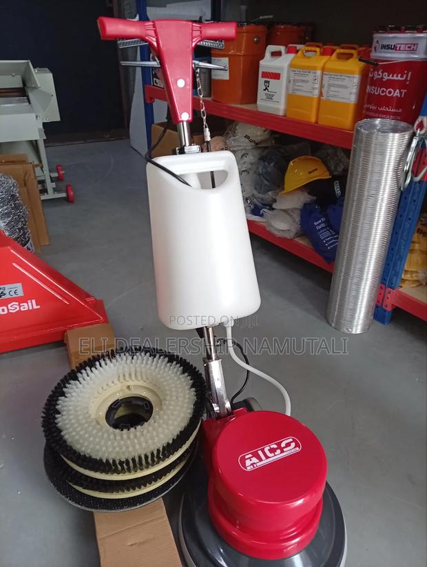 Aico Industrial Floor Cleaning Machine 1100w With 3 Brush Attachments - thumbnail 2