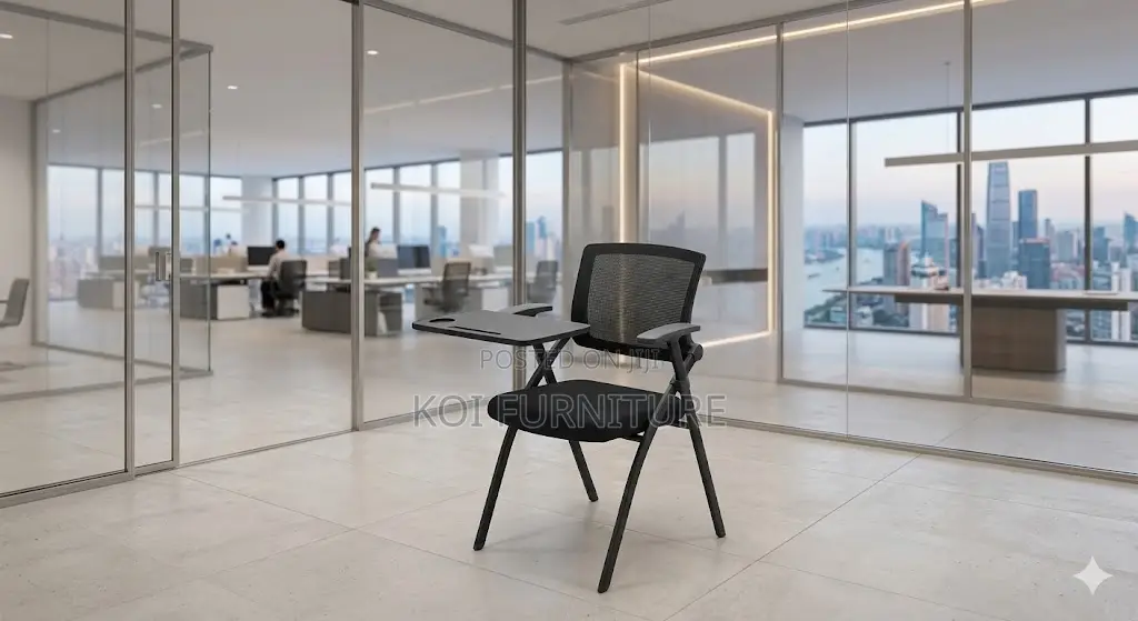 Office Chairs; Black Home School Chair With Pad