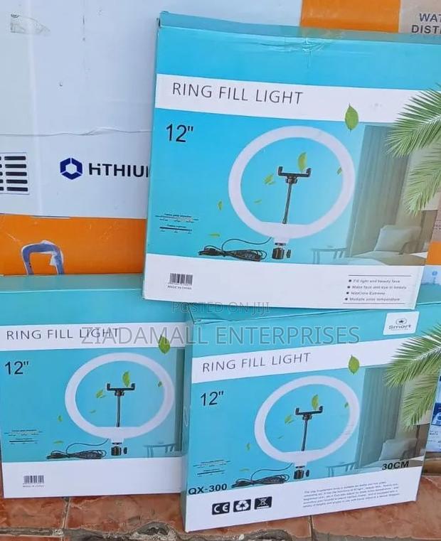 Ring Light 12 Inch With Stand ,Adjustable Fill Light With Custom