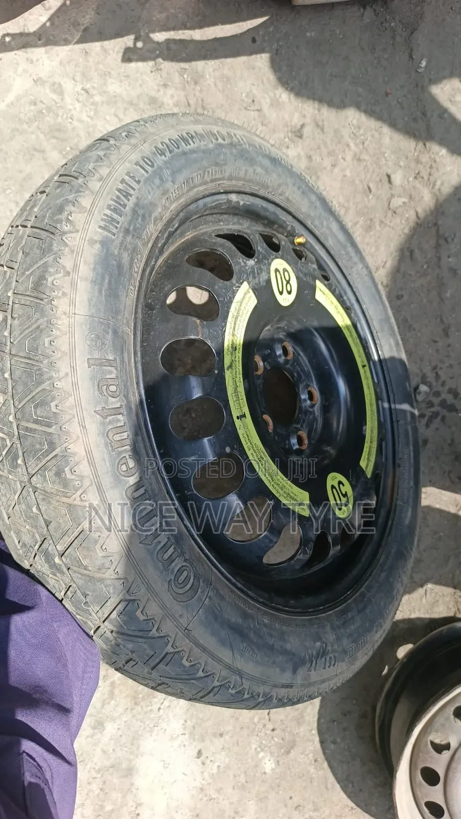 Spare Wheel Size 17 Mercedes