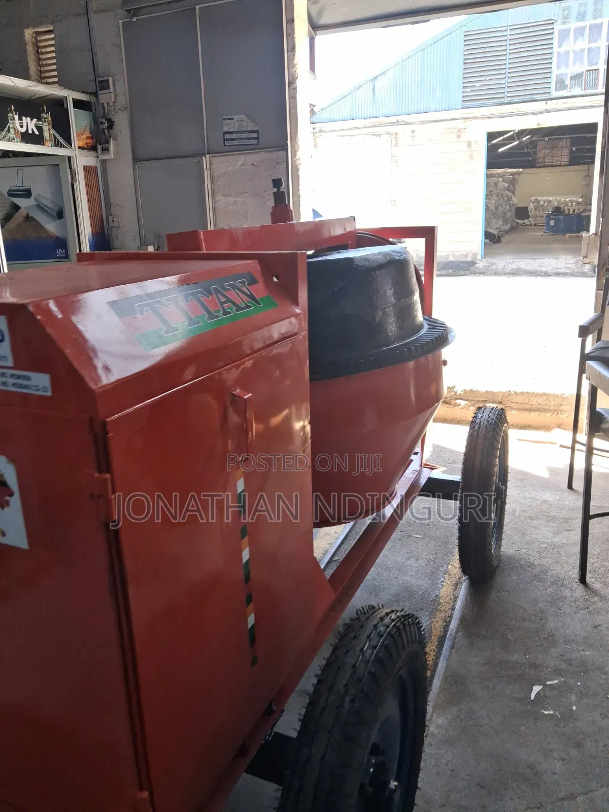 Concrete Mixing Machine – Diesel Engine