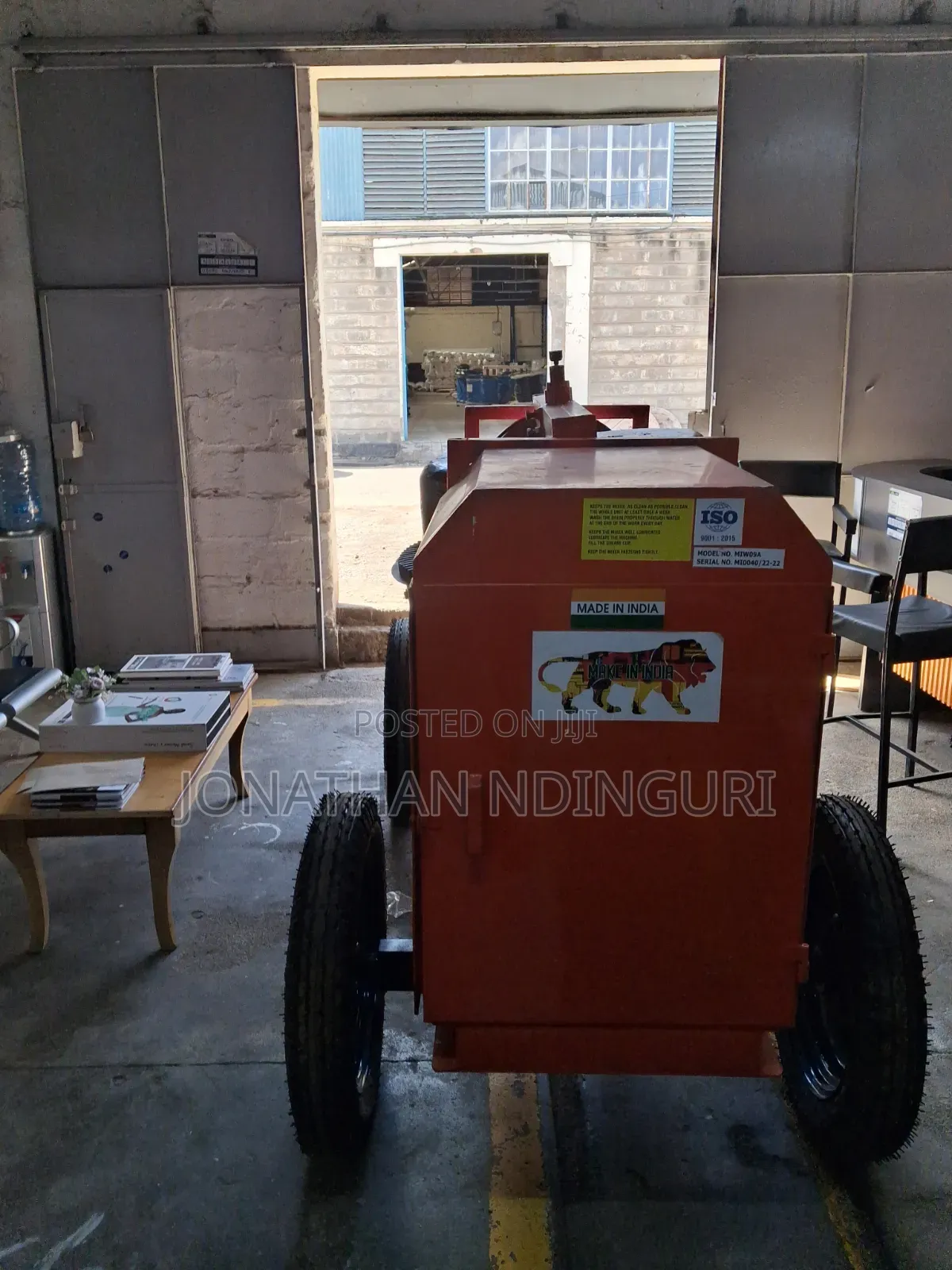 Concrete Mixing Machine – Diesel Engine