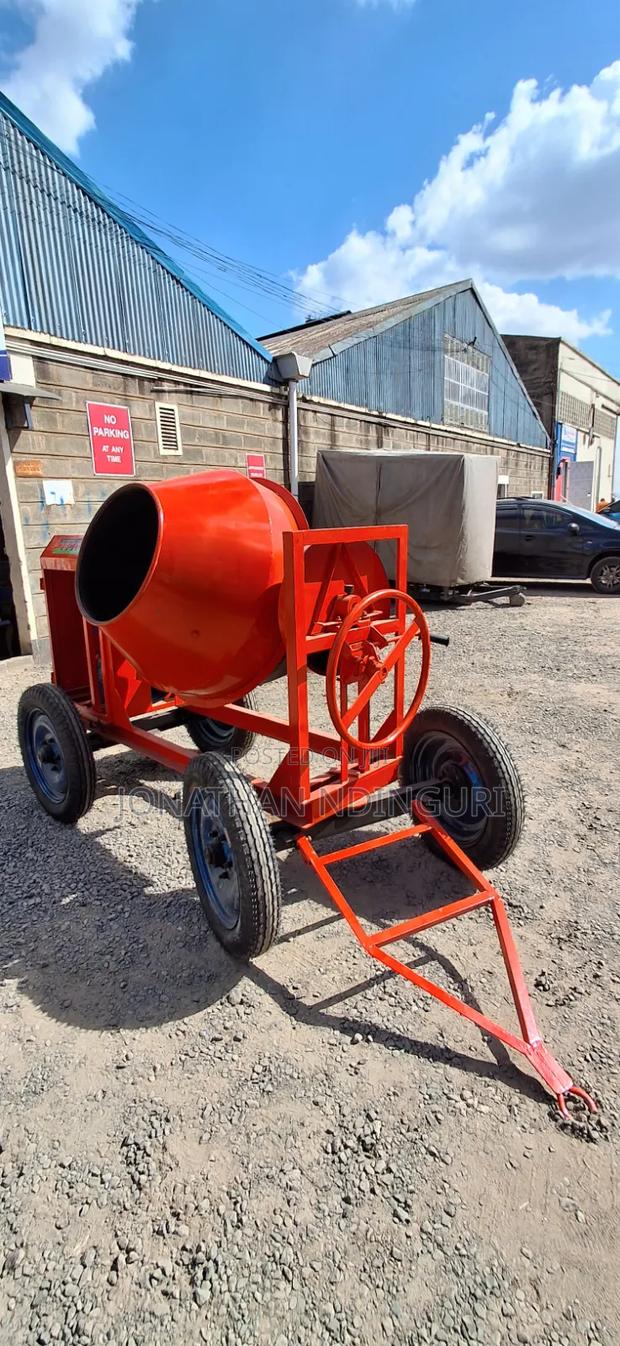 500l Drum Concrete Mixer Machine - main view