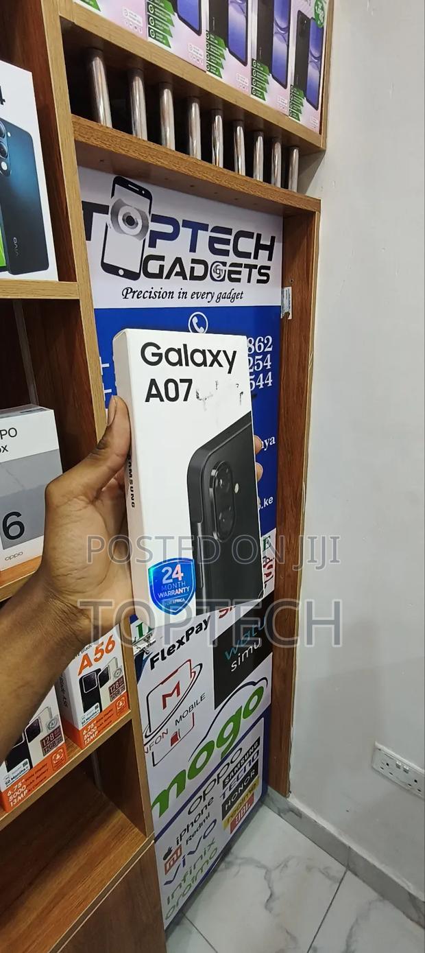 New Samsung Galaxy A07 128 GB Black