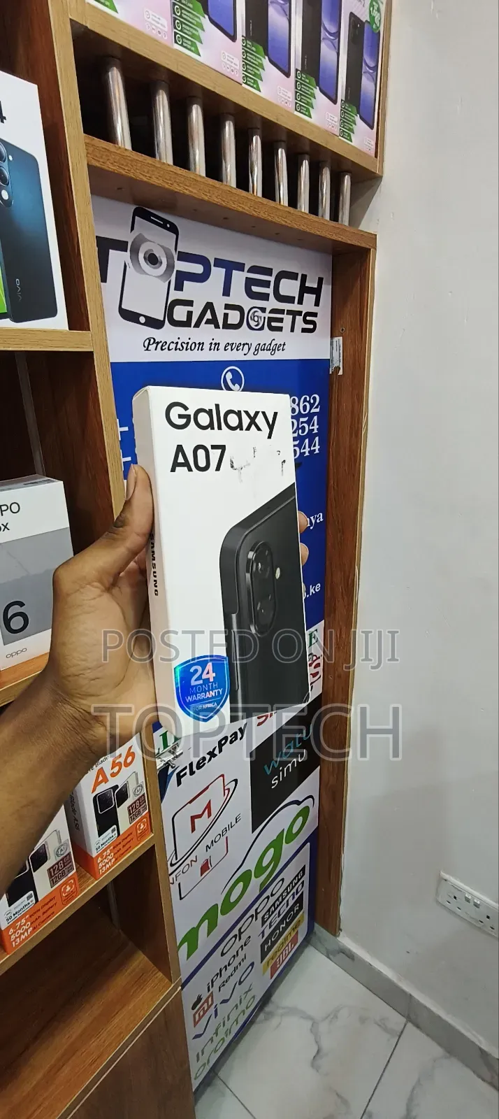 New Samsung Galaxy A07 128 GB Black