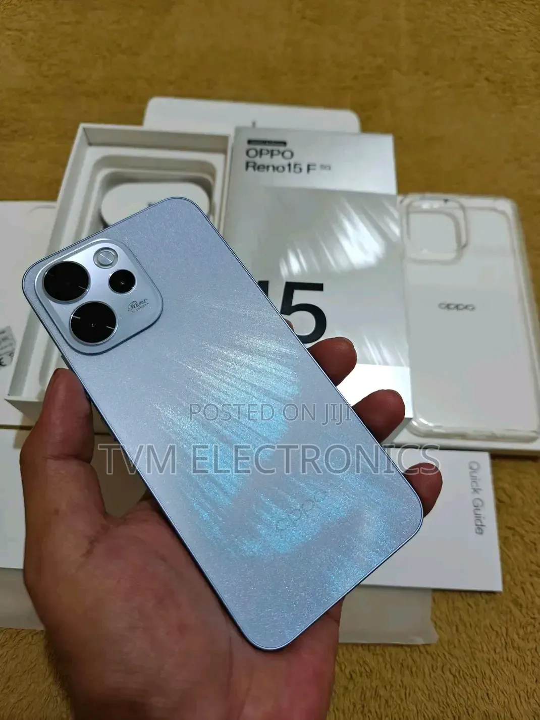 New Oppo Reno15 F 5G 512 GB Blue