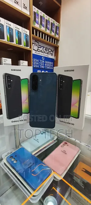 New Samsung Galaxy A56 256 GB Blue