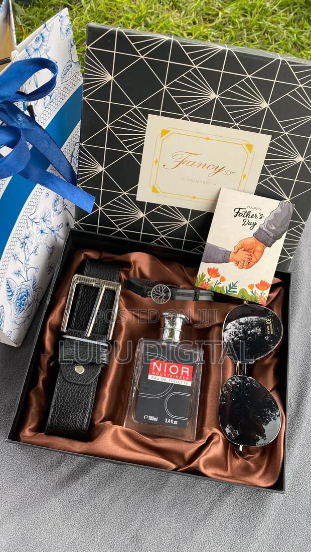 Fathersdaygiftpack Perfume Sunglasseswallet Belt Men Bangles Card Bag - thumbnail 3