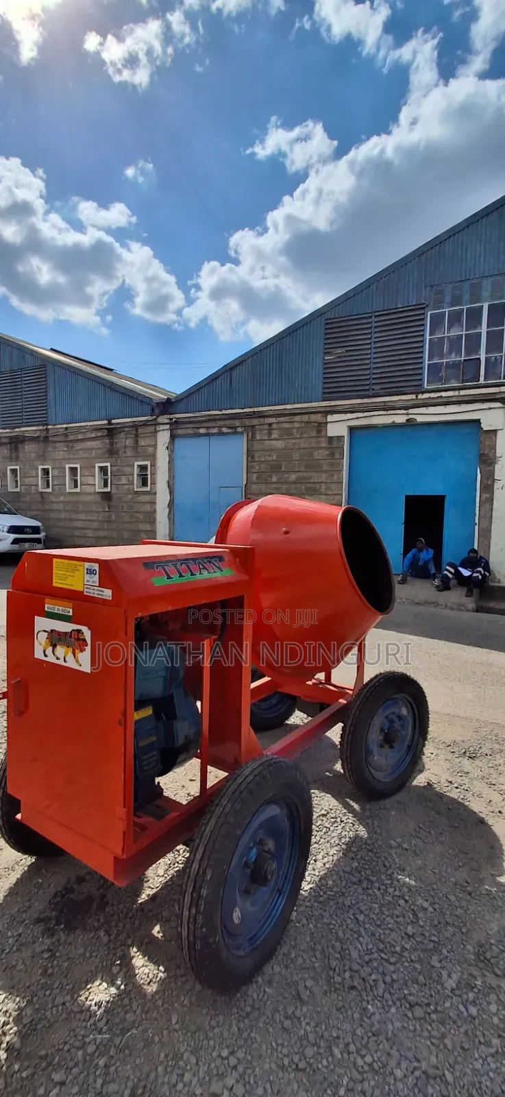 Heavy Duty 500l Concrete Mixer