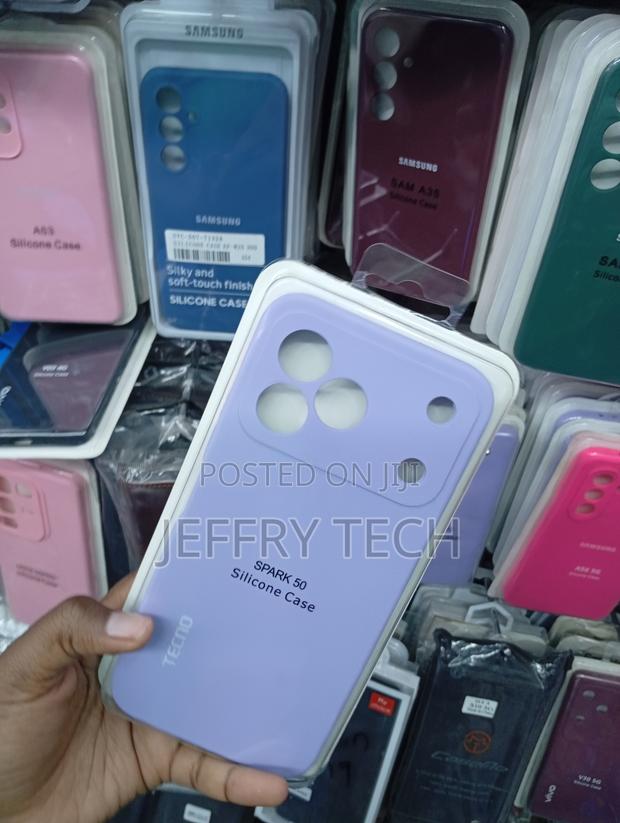 Tecno Spark 50 Aurora Purple Liquid Silicone Phone Case - thumbnail 2