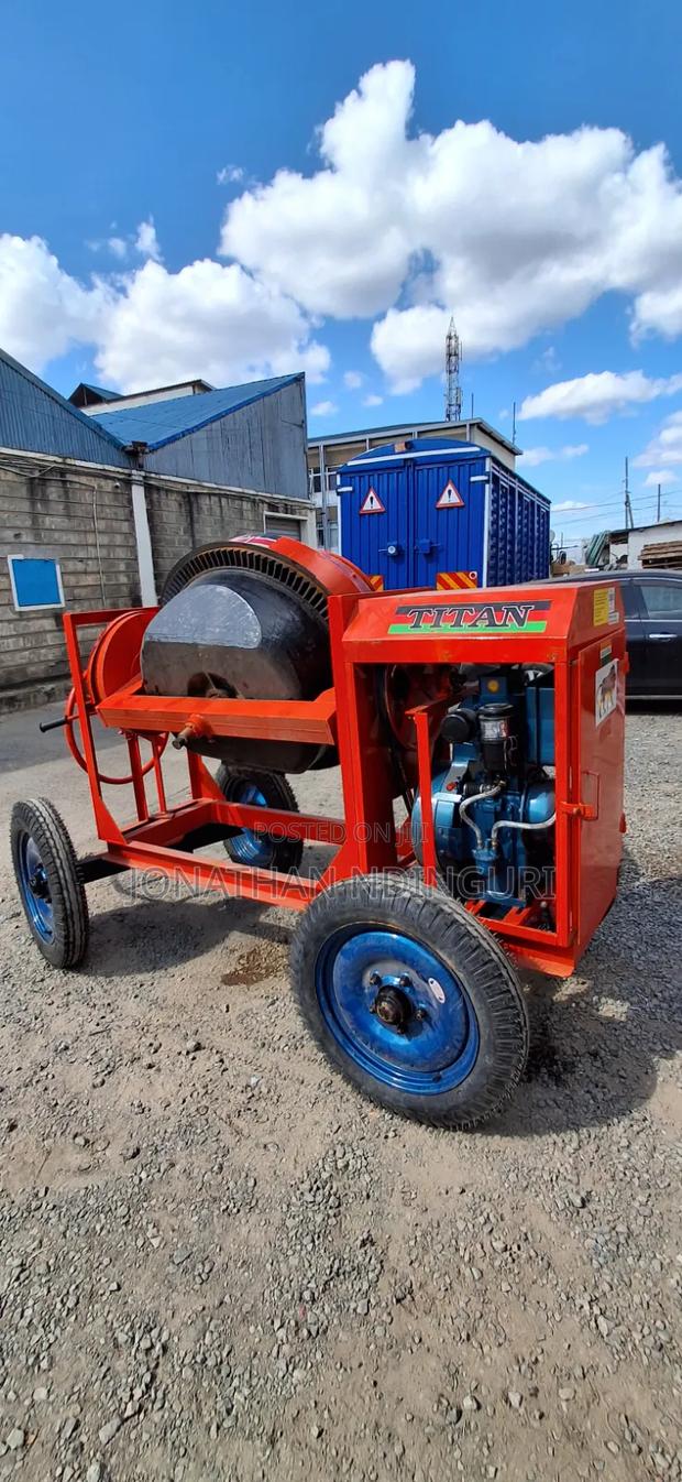 Concrete Mixer – Strong Steel Build - thumbnail 2
