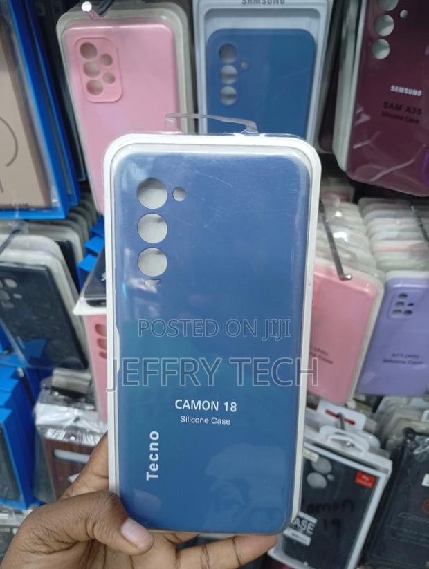 Tecno Camon 18 Vertical Camera Cutout Arrangement Cover