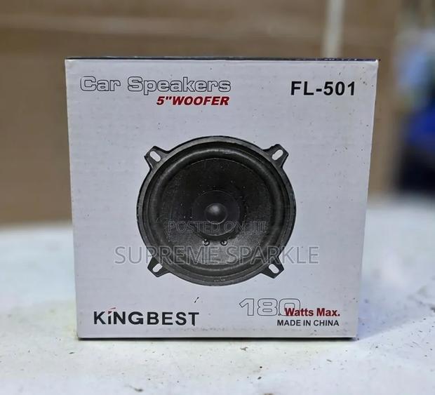 Kingbest Fl-501 5" 180w Car Woofer Speaker.