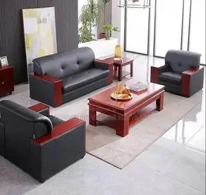 Luxury Modern Leather Office Sofa