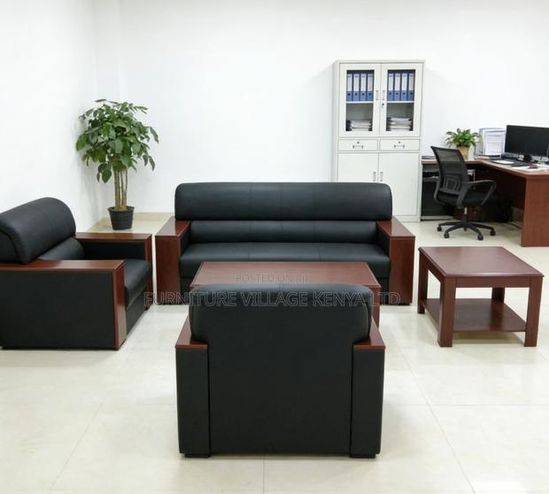 Luxury Modern Leather Office Sofa - thumbnail 6