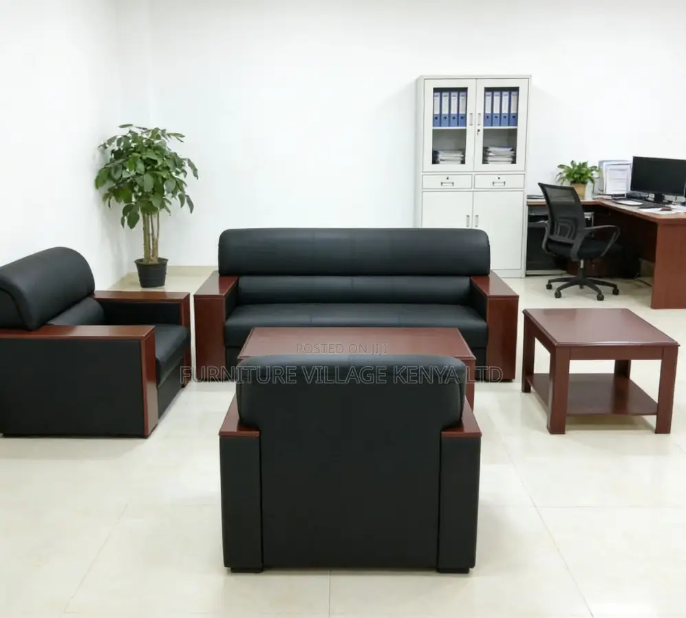 Luxury Modern Leather Office Sofa