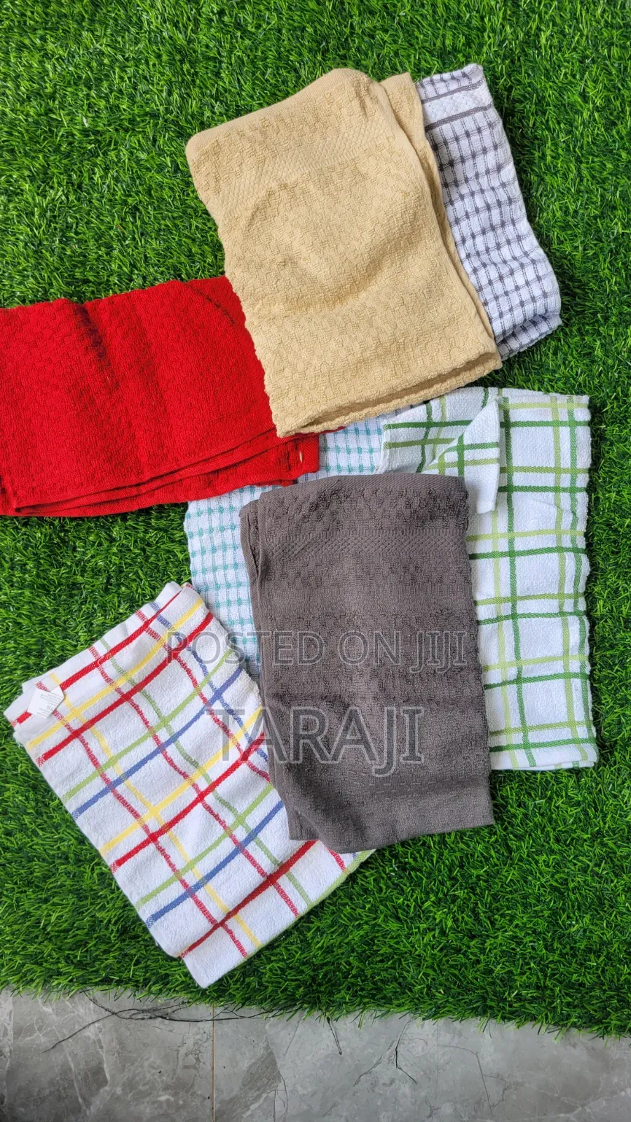 Premium Cotton Kitchen Towels – Super Absorbent Lint-Free Dish Cloths