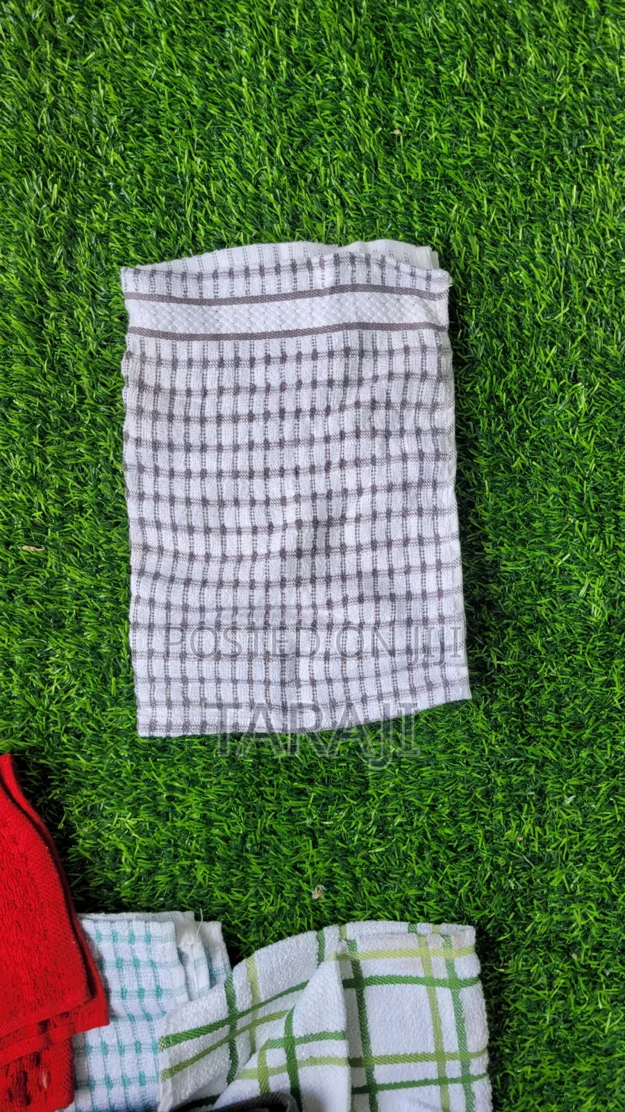 Premium Cotton Kitchen Towels – Super Absorbent Lint-Free Dish Cloths