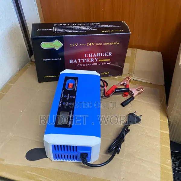 Multi-Purpose 12v/24v 10a Battery Charger – Reliable Charging for All