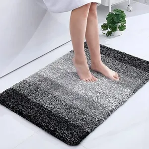 Plush Bathroom Rug Non Slip Bath Mat