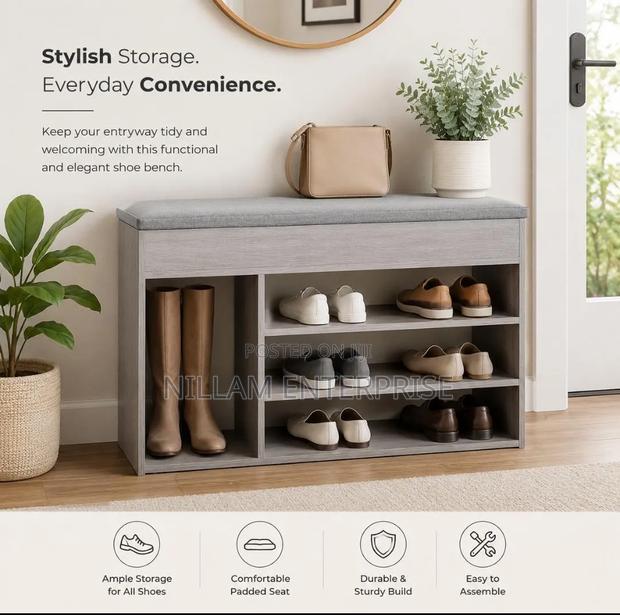 *Entry Way Shoe Bench*