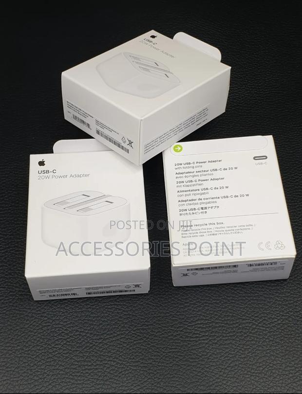 Apple 20w Charger - 60w Woven C to C Cable, 2meter C - Lightning Cable
