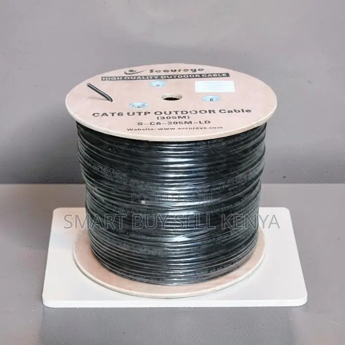 Weather Resistant 305m Outdoor Utp Cat 6 Networking Lan Cable Roll