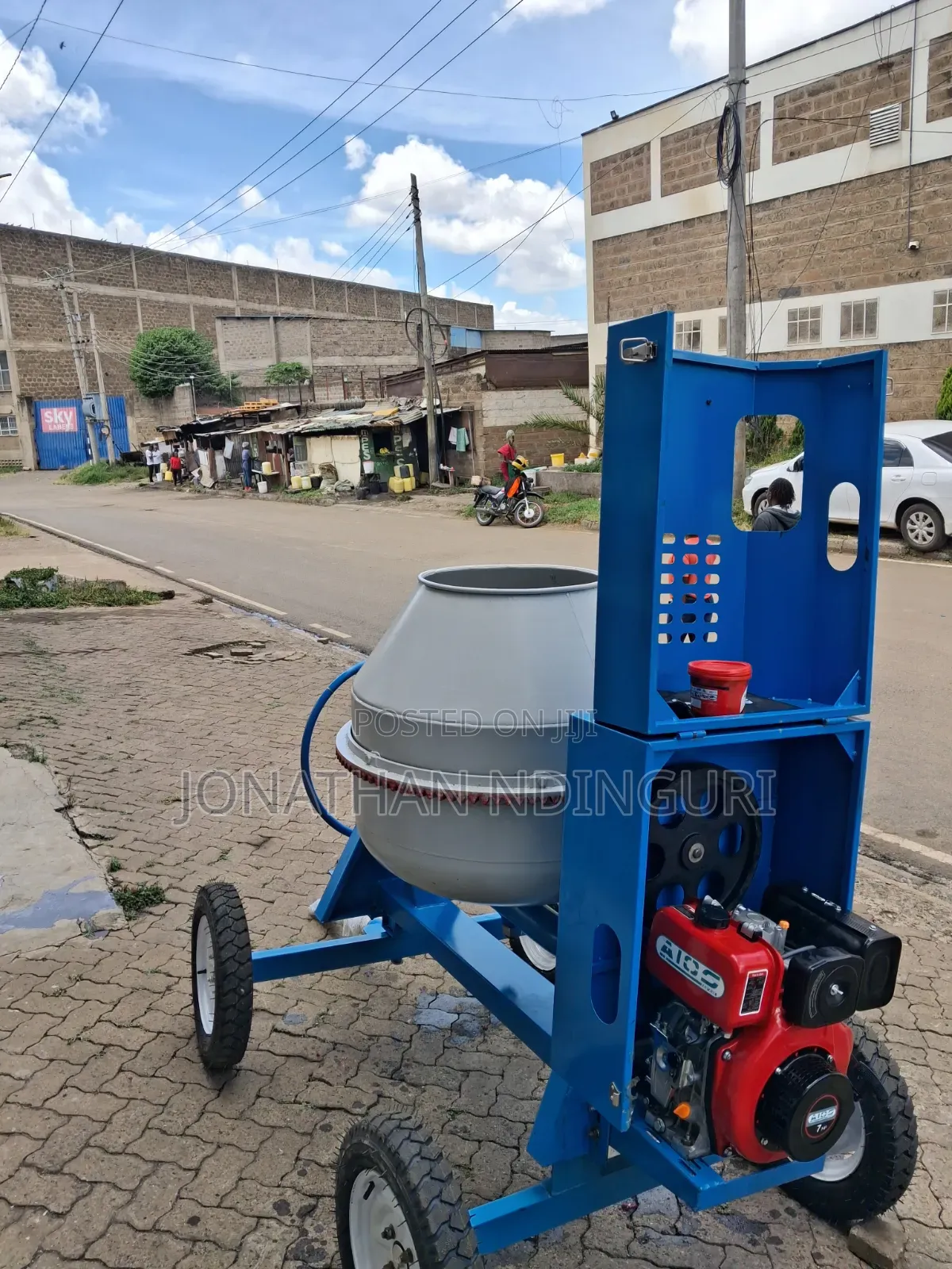 Aico 400l Concrete Mixer Machine