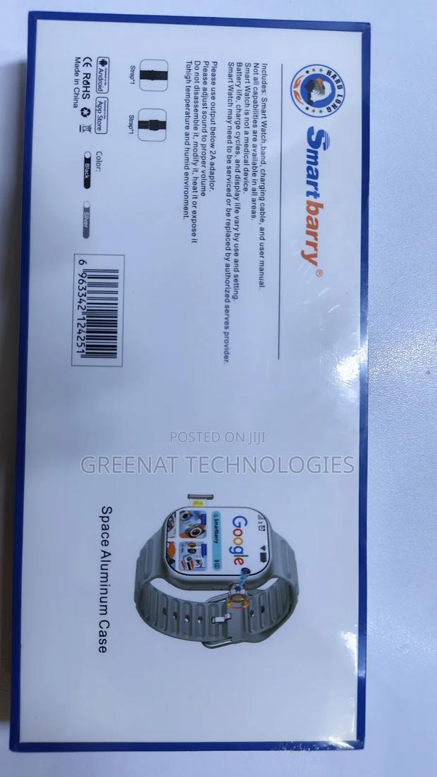 Smart Barry C95 5g Sim Android Smart Watch - thumbnail 2
