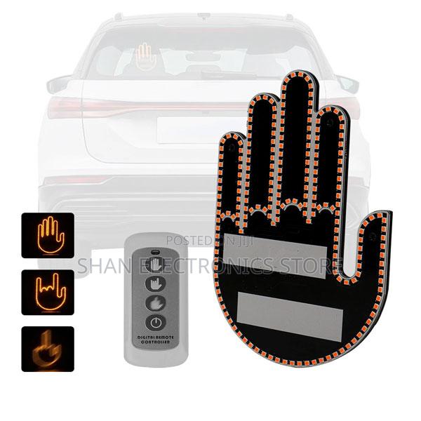 Car Windshield Back Window Led Light, Hand Gesture Lights With Remote