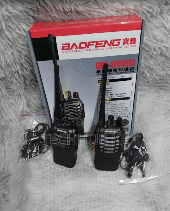 Baofeng Bf-888s Walkie Talkie Wireless Radio Set Professional