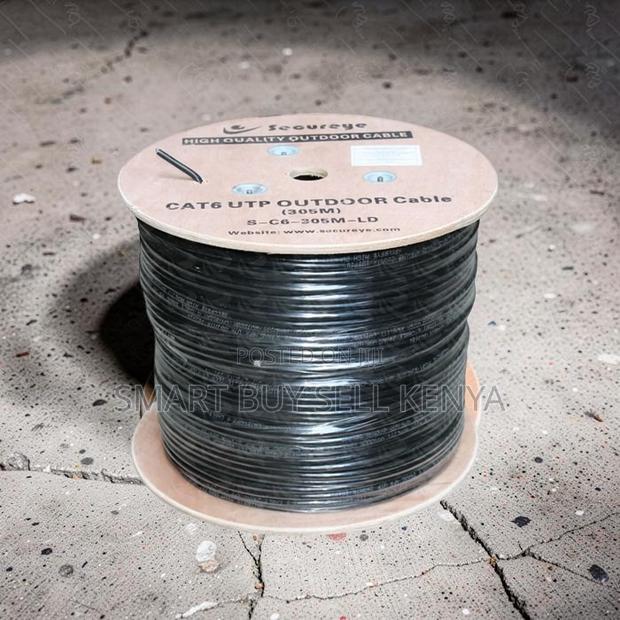 Stable Connection 305m Outdoor Utp Cat 6 Networking Lan Cable Roll