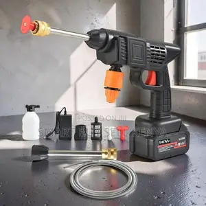 Wireless 96v Cordless Portable High Pressure Car Washing Washer Gun
