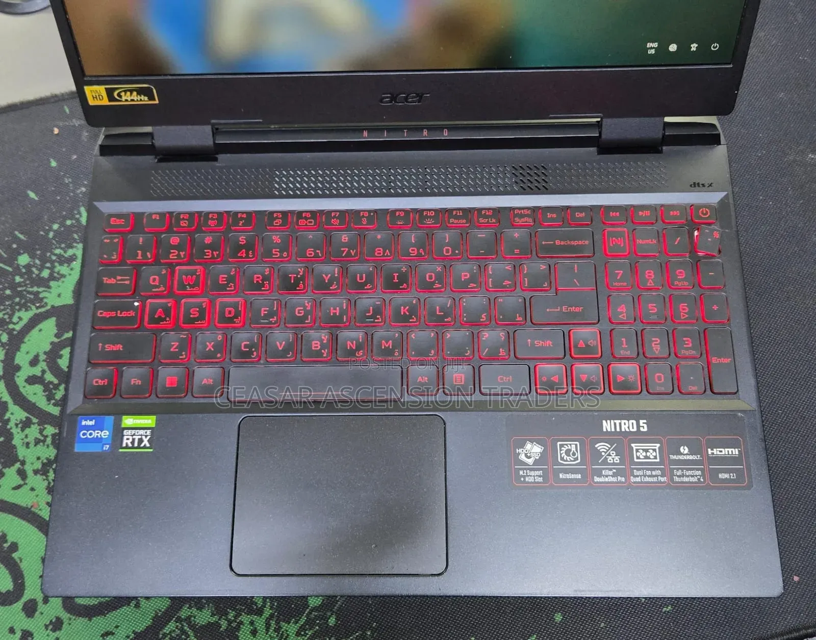 Laptop Acer Nitro 5 16GB Intel Core i7 SSD 512GB