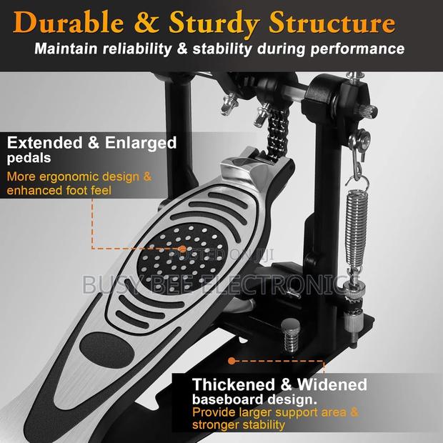 Adjustable Longboard Kick Bass Drum Pedal