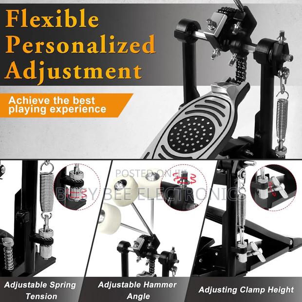 Adjustable Longboard Kick Bass Drum Pedal - thumbnail 2