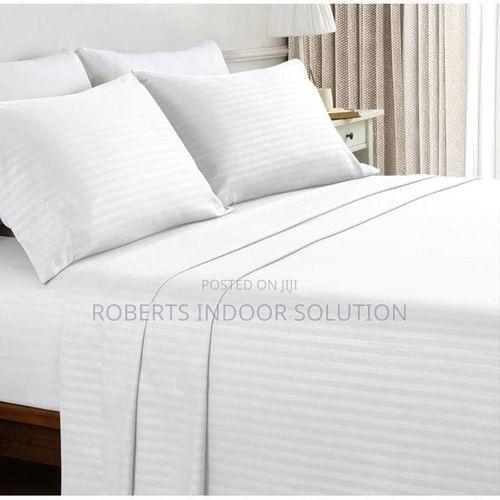 Resort-Grade Luxury Striped Cotton Bedding