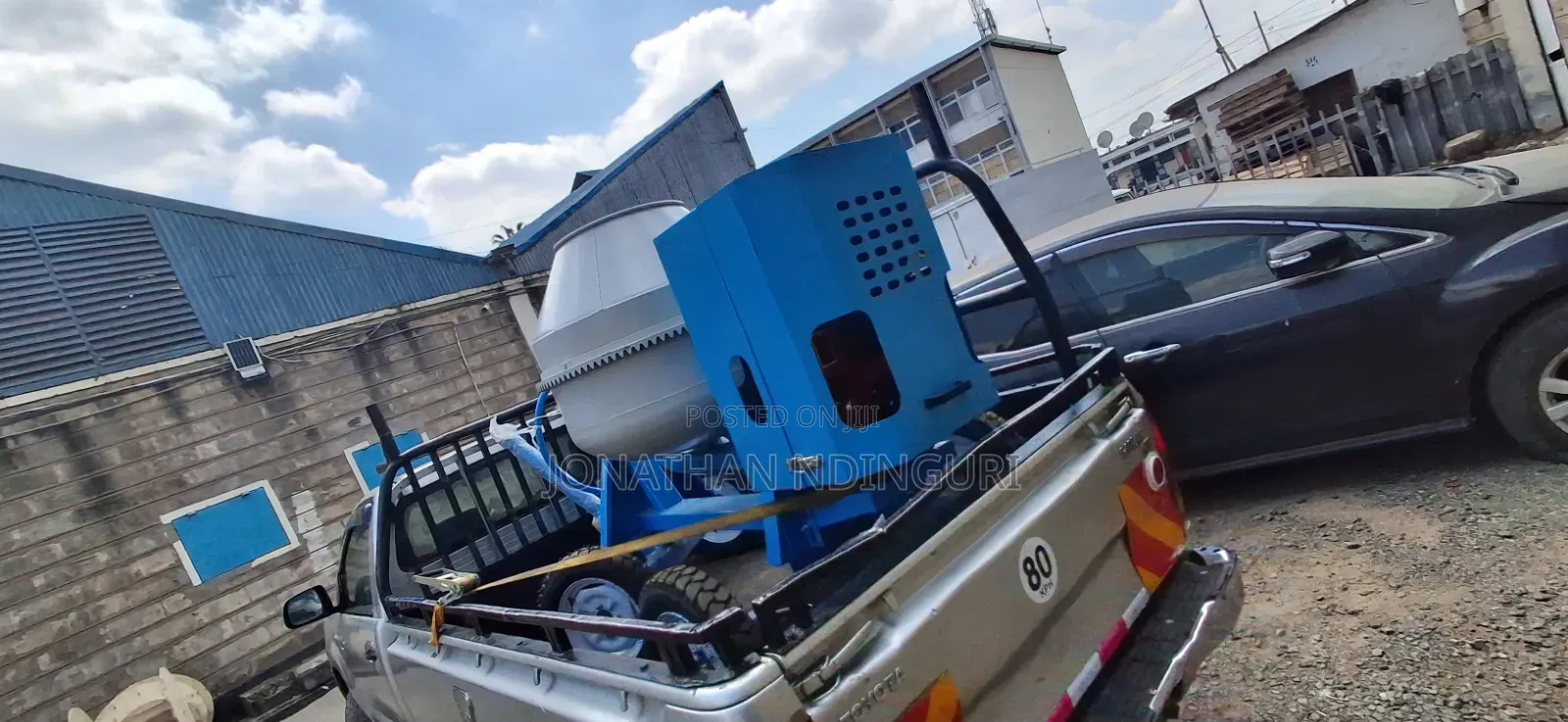 Aico 400l Portable Concrete Mixer