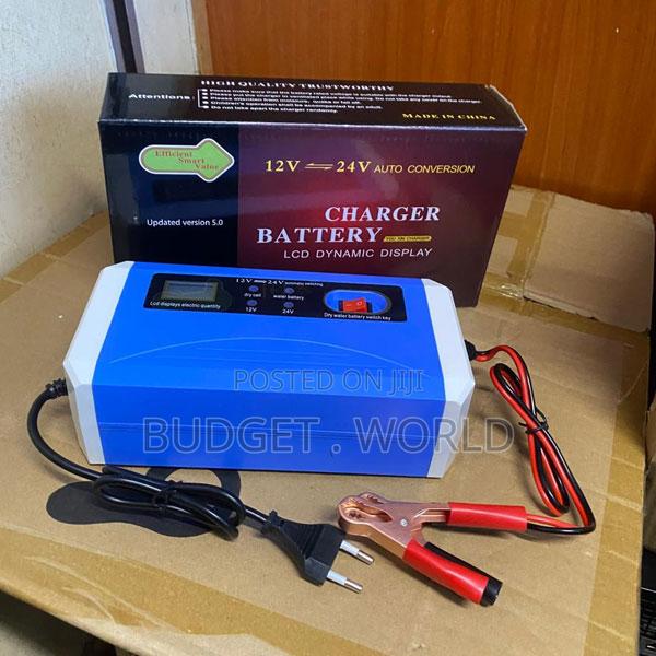 Professional V10a Battery Maintainer – 12v 24v Vehicle Battery Charg