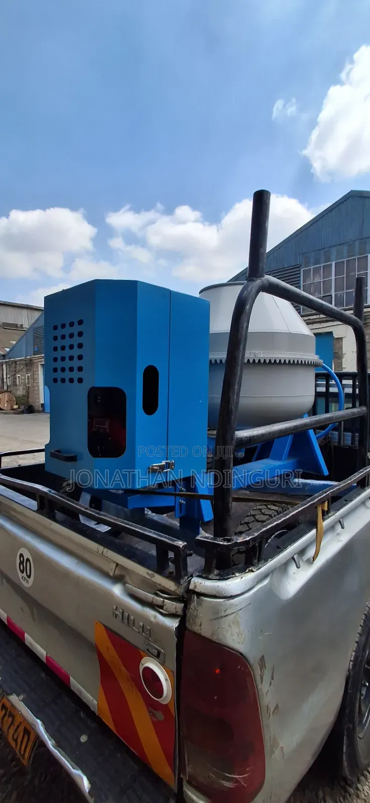 Aico 400l Industrial Concrete Mixer