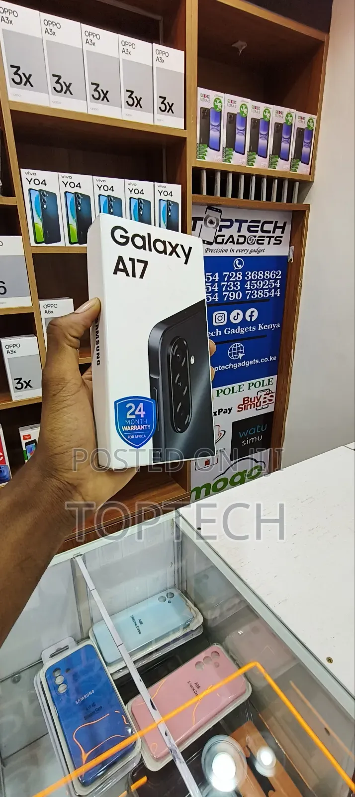 New Samsung Galaxy A17 128 GB Black