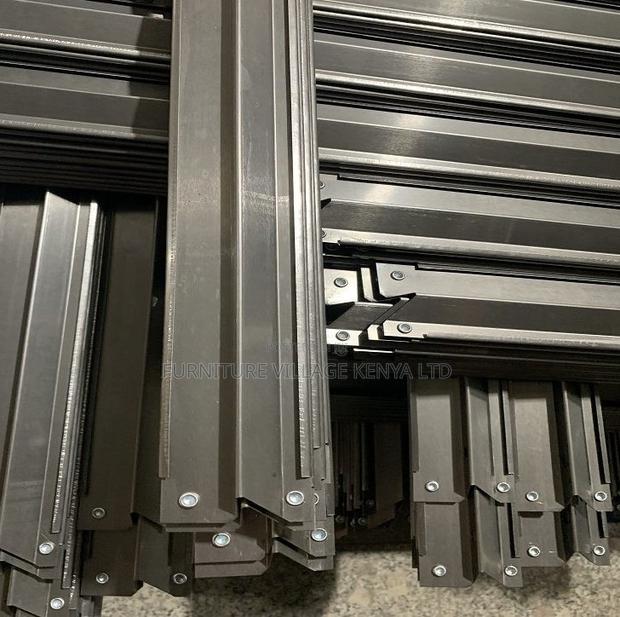 Metal 5-Layer Adjustable Black Steel Storage Rack - thumbnail 6