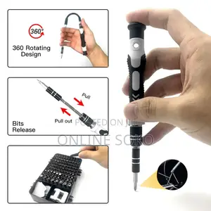 115-in-1 Precision Magnetic Screwdriver Set Repair Tool Kit