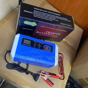 . Heavy-Duty 10a Smart Battery Charger – Reliable Charging for Multipl