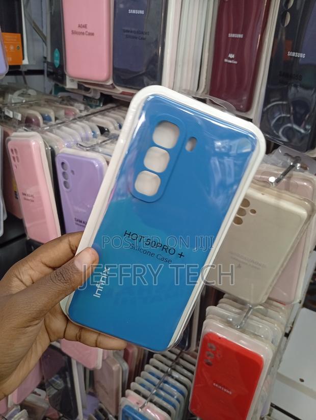 Infinix Hot 50 Pro+ Slim Liquid Silicone Soft Rubber Case - thumbnail 2
